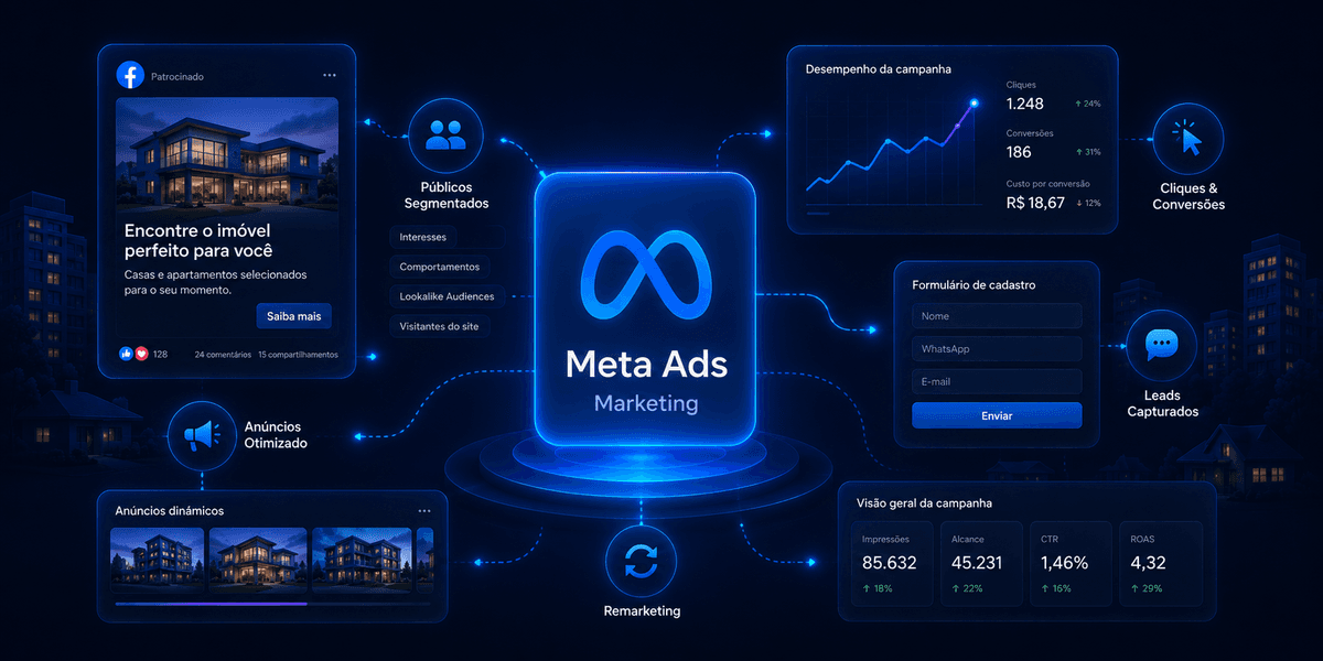 Integrações: Integrações habitvs: campanhas Meta Ads com leads no hub