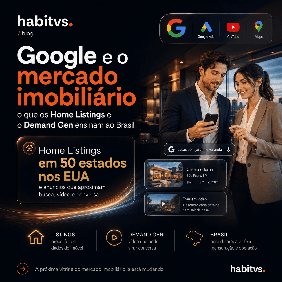 Imagem de capa: Google está redesenhando a descoberta de imóveis. O Brasil precisa se preparar.